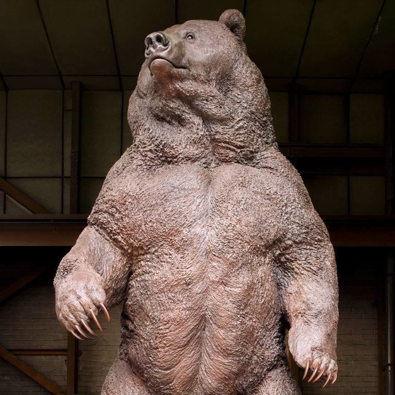 Kodiak Brown Bear (Indomitable) - Bear Sculpture - Nick Bibby