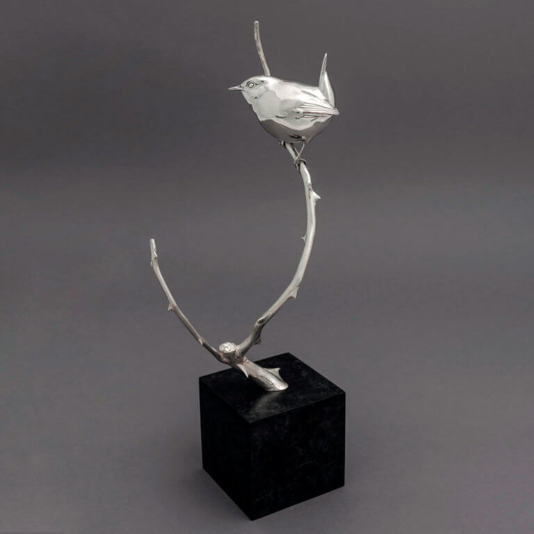 Wren III - Ltd Edition Bronze Bird Sculpture